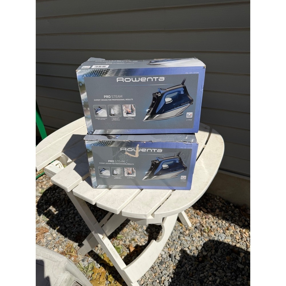 Rowenta Pro Steam Iron NEW Open box multiple available